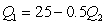 <strong>Suppose in a Cournot duopoly that two firms,Firm 1 and Firm 2,face market demand   and both have marginal cost,   Firm 1's reaction function can be written as</strong> A)   B)   C)   D)   <div style=padding-top: 35px> 