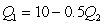 <strong>Suppose in a Cournot duopoly that two firms,Firm 1 and Firm 2,face market demand   and both have marginal cost,   Firm 1's reaction function can be written as</strong> A)   B)   C)   D)   <div style=padding-top: 35px> 