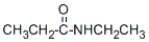 <strong>What is the IUPAC name for the following compound? </strong> A) ethylpropanamide B) N-ethylpropanamide C) N-ethylethanamide D) pentanamide