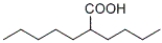 <strong>What is the IUPAC name for the following compound? </strong> A) 5-carboxydecane B) 5-pentylhexanoic acid C) 2-pentylhexanoic acid D) 2-butylheptanoic acid