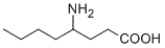 <strong>What is the correct IUPAC name of the following compound? </strong> A) 3-aminoheptanoic acid B) 4-aminooctanoic acid C) 4-amino-4-butylbutanoic acid D) γ-aminobutyric acid