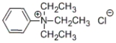 <strong>What is the name of the following compound? </strong> A) N,N,N-trimethylanilinium chloride B) N,N,N-diethylanilinium chloride C) N,N,N-triethylanilinium chloride D) N,N,N-triethylaniline chlorine