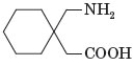 <strong>The following is the formula for gabapentin used in the treatment of epilepsy. How many stereocenters are there in this compound?</strong> A) 1 B) 2 C) 3 D) There are no stereocenters.