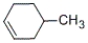 <strong>Which of the following alkenes will be the major product when 2-methylcyclohexanol is heated with concentrated sulfuric acid?</strong> A) B) C) D)