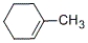 <strong>Which of the following alkenes will be the major product when 2-methylcyclohexanol is heated with concentrated sulfuric acid?</strong> A) B) C) D)