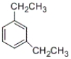 <strong>What is an acceptable name of the following compound?  </strong> A) o-dimethylbenzene B) m-dimethyllbenzene C) p-diethylbenzene D) m-diethylbenzene <div style=padding-top: 35px> 