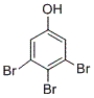 <strong>Which of the following structures represents 2,4,6-tribromophenol?</strong> A)   B)   C)   D)   <div style=padding-top: 35px> 