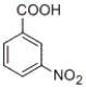 <strong>Which of the following structures represents m-nitrobenzoic acid?</strong> A)   B)   C)   D)   <div style=padding-top: 35px> 