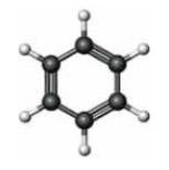 <strong>Consider the following structure.   If one of the hydrogen atoms were replaced with an -NH<sub>2</sub> group and another with a -Br group, the compound would as named as which of the following?</strong> A) a derivative of benzene B) a derivative of bromobenzene C) a derivative of aminobenzene D) a derivative of aniline E) a derivative of anisole <div style=padding-top: 35px> 