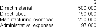 <strong>Assume Air Tec manufactures only one component for the air conditioning industry.In 2013 the company produced 12 000 units of the component of which 10 000 were sold.The following costs were recorded for 2013: Calculate the inventoriable product cost per unit of output for Air Tec.</strong> A)$26.42 B)$62.50 C)$80.58 D)$72.50