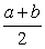 <strong>The formula for the mean of a discrete uniform distribution is</strong> A) . B) . C) . D) . E) .