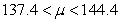 <strong>The prices (in dollars) for a graphing calculator are shown below for 8 online vendors. Estimate the true mean price for this particular calculator with 95% confidence. </strong> A) B) C) D)