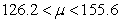 <strong>The prices (in dollars) for a graphing calculator are shown below for 8 online vendors. Estimate the true mean price for this particular calculator with 95% confidence. </strong> A) B) C) D)