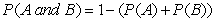 <strong>When two events are independent, the probability of both occurring is:</strong> A) B) C) D)
