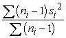 <strong>Complete the formula for the Tukey test: q =</strong> A) B) C) D)