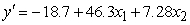 <strong>A multiple regression line was calculated in which x<sub>1</sub> was a student's grade point average and x<sub>2</sub> was a student's age. The multiple regression line was calculated as . If a student has a grade point average of 5.9 and is 20 years old, what is the predicted value of ?</strong> A) 387.2 B) 400.1 C) 421.6 D) 615.5