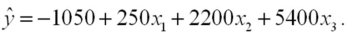 The management of a professional baseball team is in the process of determining the budget for next year.A major component of future revenue is attendance at the home games.In order to predict attendance at home games,the team statistician has used a multiple regression model with dummy variables.The model is of the form y = β<sub>0</sub> + β<sub>1</sub>x<sub>1</sub> + β<sub>2</sub>x<sub>2</sub> + β<sub>3</sub>x<sub>3</sub> + ε,where: y = attendance at a home game. x<sub>1</sub> = current power rating of the team on a scale from 0 to 100 before the game. x<sub>2</sub> and x<sub>3</sub> are dummy variables,and they are defined below. x<sub>2</sub> = 1,if weekend, x<sub>2</sub> = 0,otherwise. x<sub>3</sub> = 1,if weather is favorable, x<sub>3</sub> = 0,otherwise. After collecting the data,based on 30 games from last year,and implementing the above stated multiple regression model,the team statistician obtained the following least squares multiple regression equation: The multiple regression computer output also indicated the following: Interpret the estimated model coefficient b<sub>2</sub>.