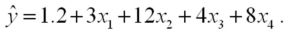A multiple linear regression analysis involving 45 observations resulted in the following least squares prediction equation: The SSE for this model is 49.Adding two other independent variables to the model resulted in the following multiple linear regression equation: The SSE for the newer model is 40.At α = .05,test to determine if at least one of the two new independent variables make a significant contribution to the multiple regression model.