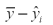 <strong>In multiple regression analysis,which one of the following is the appropriate notation for error (residual)?</strong> A) B) C) D) E)None of the above