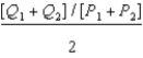 <strong>The table below shows the quantities of automobiles, margarine, and coffee purchased by Ted at different levels of income.Table 6.2 Arc elasticity is calculated as _____.</strong> A) B) C) D) E)