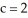 With everything else held constant,a sampling plan with c = 1 will have a lower producer's risk than a sampling plan with   .<div style=padding-top: 35px> 