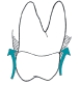 <strong>Which illustration in depicts an overcontoured restoration?</strong> A)   B)   C)   <div style=padding-top: 35px> 