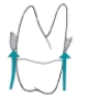 <strong>Which illustration in depicts an overcontoured restoration?</strong> A)   B)   C)   <div style=padding-top: 35px> 