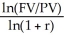 <strong>The question What is the current value of an amount of cash that will be received at a specific time in the future? is best answered by which form of the TVM equation?</strong> A)PV =   B)PV = PV × (1 + r)n C)PV = (FV/PV)1/n - 1 D)PV =   <div style=padding-top: 35px> 