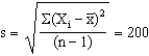 <strong>A researcher determines a sample of size (n) 100 is necessary to estimate a population mean with 95% confidence (z = 2). The calculation of sample size required that he estimate the population standard deviation since it was unknown, and he estimated it as 150. The 100 observations produced a sample mean and a sample standard deviation The resulting confidence interval is:</strong> A) 970 < m < 1030. B) 996 < m < 1004. C) 997 < m < 1003. D) 960 < m < 1040. E) There are two possible confidence intervals.