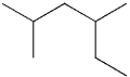 <strong>What is the IUPAC name of the following compound? </strong> A)2-ethyl-4-methylpentane B)2,4-dimethylhexane C)3,5-dimethylhexane D)1,1,3-trimethylpentane