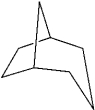 <strong>What is the IUPAC name for the following compound?  </strong> A)bicyclo[5.4.3]octane B)bicyclo[3.2.1]octane C)bicyclo[3.2.1]hexane D)bicyclo[2.2.1]octane <div style=padding-top: 35px> 