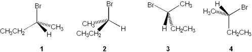 <strong>Which of the following structures is different from the other three? </strong> A)1 B)2 C)3 D)4