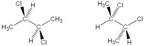 <strong>What is the relationship between the following pair of structures? </strong> A)They are enantiomers B)They are diastereomers C)The are constitutional isomers D)They are identical