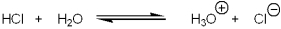 <strong>The pK<sub>a</sub> of HCl is -7. What is the value of the equilibrium constant, K<sub>eq</sub>, for the following equilibrium? [The concentration of water in a dilute aqueous solution is 55 M]  </strong> A)1.8 * 10<sup>5</sup> B)385 C)1.8 * 10<sup>-</sup><sup>5</sup> D)-1.8* 10<sup>5</sup> <div style=padding-top: 35px> 
