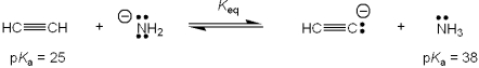 <strong>What is the value of the equilibrium constant, K<sub>eq</sub>, for the following reaction? </strong> A)10<sup>13</sup> B)10<sup>-</sup><sup>13</sup> C)13 D)<sup>1</sup>/<sub>13</sub>
