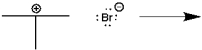 Use curved arrows to show the movement of pairs of electrons in the following reaction between a Lewis acid and a Lewis base, and show the structure of the product.