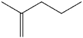 <strong>What is the IUPAC name of the following compound? </strong> A)2-methylenepentane B)2-methyl-1-pentene C)2-vinylpentane D)2-propyl-1-propene