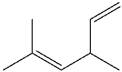 <strong>What is the IUPAC name of the following compound? </strong> A)2-methyl-4-vinyl-2-pentene B)3,5-dimethyl-1,4-hexadiene C)2,4-dimethyl-3,5-hexadiene D)1,1,3-trimethyl-1,4-pentadiene