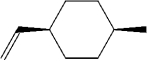 <strong>What is the name of the following compound? </strong> A)cis-4-methyl-1-allylcyclohexane B)cis-4-allyl-1-methylcyclohexane C)trans-4-allyl-1-methylcyclohexane D)cis-4-methyl-1-vinylcyclohexane