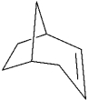 <strong>What is the IUPAC name of the following compound?  </strong> A)bicyclo[5.4.3]-2-octene B)bicyclo[5.4.3]-3-octene C)bicyclo[3.2.1]-2-octene D)2,6-methyleno-1-cyclooctene <div style=padding-top: 35px> 