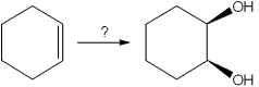 <strong>What is the best choice of reagent(s) to perform the following transformation? </strong> A)H<sub>2</sub>O, H<sub>2</sub>SO<sub>4</sub> B)HgSO<sub>4</sub>; followed by NaBH<sub>4</sub> C)BH<sub>3</sub>; followed by H<sub>2</sub>O<sub>2</sub> D)OsO<sub>4</sub>; followed by NaHSO<sub>3</sub>