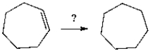 The reagents that could effect the following conversion are H<sub>2</sub> and Ni.