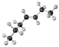 If the following compound were dissolved in ether and treated with HCl, the product of the reaction would a mixture of 3-bromoheptane and 2-bromoheptane.