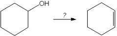 <strong>What is the best choice of reagent to perform the following transformation? </strong> A)H<sub>2</sub>SO<sub>4</sub> B)H<sub>2</sub>O C)NaOCH<sub>3</sub> D)KOtBu