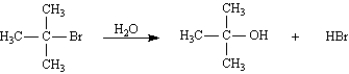 The first step in the mechanism for the following reaction would be the formation of a secondary carbocation.