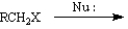 For each substrate below, choose which reaction type is favored. Place the letter of the reaction type in the blank to the left of the substrate. -______