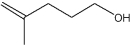 <strong>What is the IUPAC name of the following compound? </strong> A)4-methyl-4-penten-1-ol B)2-methyl-1-penten-5-ol C)5-hydroxy-2-methyl-1-pentene D)4-methyl-5-penten-1-ol