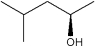 <strong>What is the IUPAC name of the following compound? </strong> A)(R)-2-methyl-4-pentanol B)(S)-2-methyl-4-pentanol C)(R)-4-methyl-2-pentanol D)(S)-4-methyl-2-pentanol