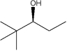 <strong>What is the IUPAC name of the following compound? </strong> A)(R)-2,2-dimethyl-3-pentanol B)(S)-2,2-dimethyl-3-pentanol C)1-tert-butyl-1-propanol D)(S)-4,4-dimethyl-3-pentanol
