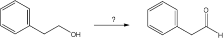 <strong>What is the best choice of reagent to perform the following transformation? </strong> A)HCl B)NaOH C)HIO<sub>4</sub> D)PCC
